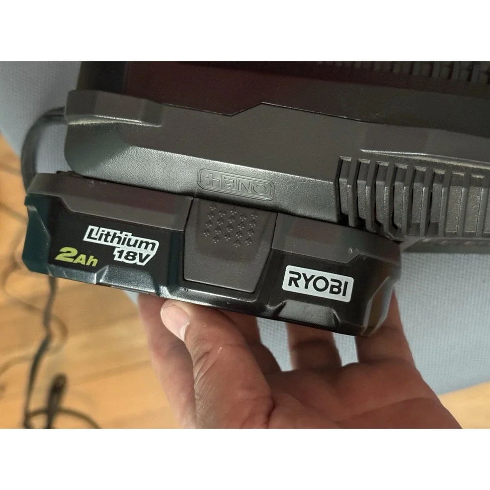 Genuine Ryobi 18V ONE+ 2Ah OEM Lithium With‎ Charger , Good Condition